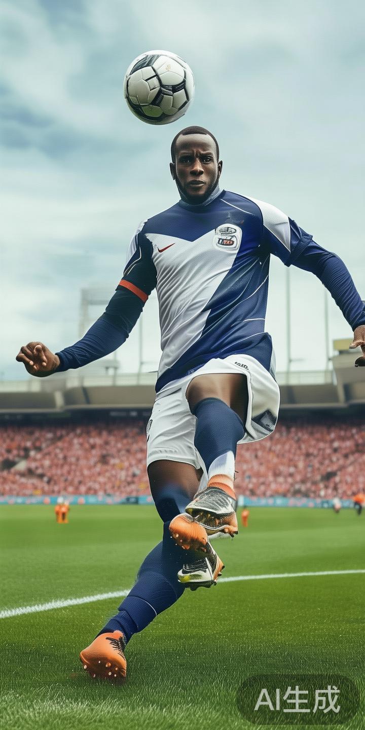 在案例中，一名核心中场球员经过专项训练后，传球成功